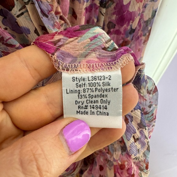 Johnny Was
Skyler Silk Ruffled Tiered Dress - Picture 4 of 6